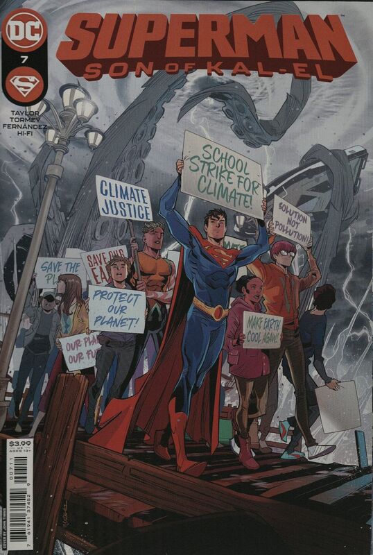 Excerpt from Superman: Son of Kal-El #7 (DC Comics, 2022) by Tom Taylor (writer) and Cian Tormey (artist).