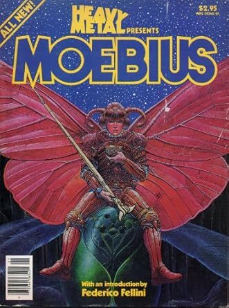 Cover Heavy Metal Presents Moebius (HM Communications, Inc., 1981) by Moebius (creator).
