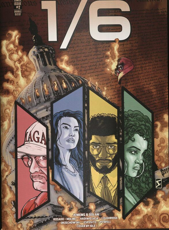 1/6 #2 (One Six Comics, 2024) by Alan Jenkins and Gan Golan (writers) and Will Rosado, Karl Moline, and Donny Hadiwidjaja (artists)