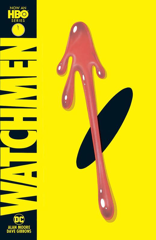 Yellow and black book cover with a black hole and a splash of red