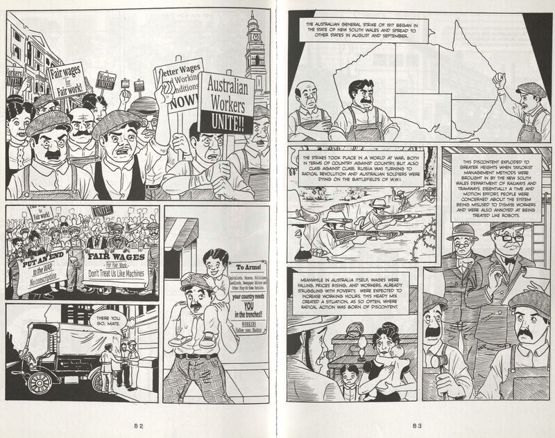Excerpt from Fight the Power!: A Visual History of Protest Among the English Speaking Peoples (Seven Stories Press, 2013) by Sean Michael Wilson & Benjamin Dickson (writers) and Hunt Emerson, John Spelling, & Adam Pasion (artists).