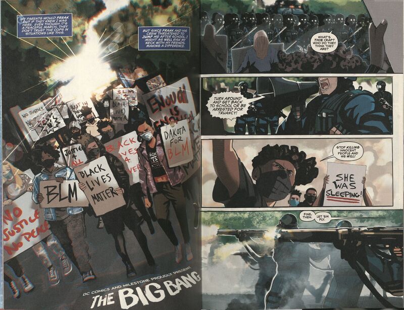 Static Season One (DC Comics, 2022) by Vita Ayala & Reginald Hudlin (writers) and Nikolas Draper-ivey, Chriscross, & Denys Cowan (artists).