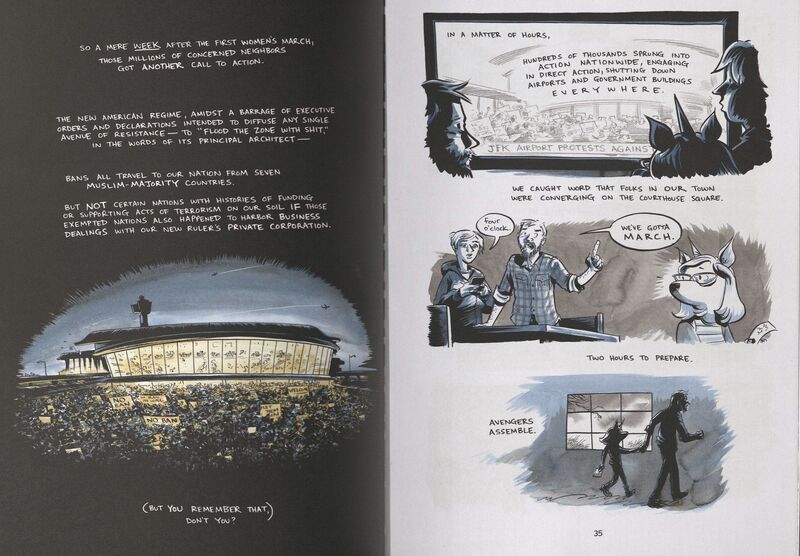 Excerpt from Save it for Later: Promises, Protest, and Parenthood (Harry N. Abrams, 2021) by Nate Powell (creator).
