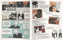 Excerpt from Flic: The True Story of the Journalist Who Infiltrated the Police (Scribe US, 2023) by Valentin Gendrot (writer), Thierry Chavant (artist), and Frank Wynne (translator).