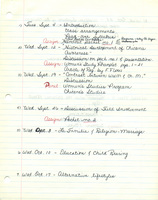 Documento escrito a mano. / Handwritten document.