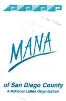 Portada del folleto MANA. / Cover page of MANA pamphlet.