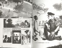 Excerpt from March Book Three (Top Shelf Productions, 2016) by John Lewis & Andrew Aydin (writers) and Nate Powell (artist).