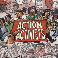 Action Activists #2: Activism in New York! (NYC Department of Education, 2021) by Fred Van Lente (writer) and Ryan Dunlavey (artist)