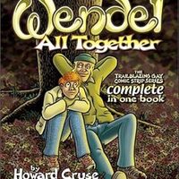 Book cover shows two men sitting on the ground in front of a tree