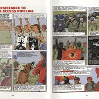 Excerpt from The 500 Years of Indigenous Resistance Comic Book (Arsenal Pulp Press, 2010) by Gord Hill (writer)