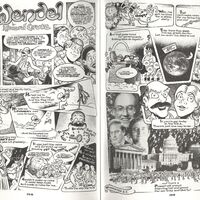 Depicts the 1987 Second National March on Washington for Lesbian and Gay Rights where more than 200,000 people demanded federal funding for HIV/AIDS research and for an end to discrimination against homosexuals.