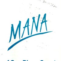 Portada del folleto MANA. / Cover page of MANA pamphlet.