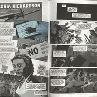 Depicts Civil Rights activist Gloria Richardson, who fought for desegregation, as well as economic and social justice in housing, education, job opportunities, and health care.