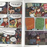 Excerpt from Wildfire: A Graphic Novel (Little Brown Ink, 2023) by Breena Bard (creator).