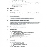 Un documento escrito. / A written document.