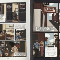 Excerpt from History Comics: The Stonewall Riots, Making a Stand for LGBTQ Rights (First Second, 2022) by Archie Bongiovanni (writer) and A. Andrews (artist).