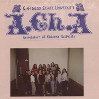 Grupo de activistas chicanas. / Group of Chicana activists.