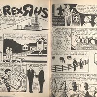 Excerpt from Fight Fascism (World War 3 Illustrated, 2017) by Peter Kuper, Seth Tobocman, Susan Simensky Bietila, Jordan Worley, & Isabella Bannerman (editors).
